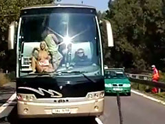 Drunk Sex travellers bus crazy orgy 
