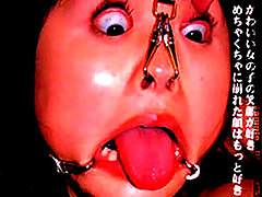 Facial Distorted Teen bondage Model 