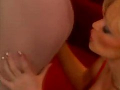 Blond Subs Tits Rubbed With Dommes F.. tits blonde 