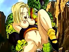 Dbz - Android 18 And Cell hentai  