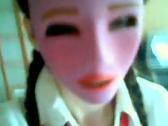 Mask Girl solo schoolgirl