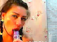 Youpornmate Flexycutie Puts Dildo In.. pussy dildo 