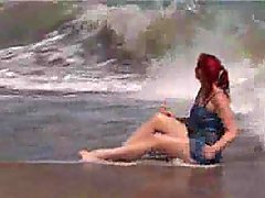 Sabrina In The Surf   