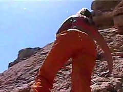 Jenny Climbs The Rocks-gets