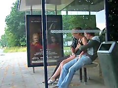 Bus Stop Threesome    