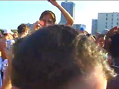 Mardi Gras at the beach brings out the BIG BOOBS (CLIP) PT.3/3