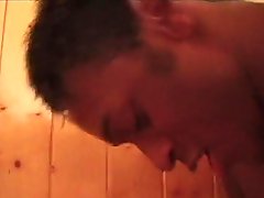 Hot blonde gets sweaty on a big black cock(clip)