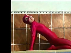 Flexible spandexgirl Masha (clip)