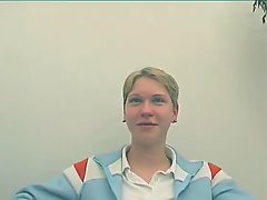 Shorthaired amateur German takes her clothes off - KLBR Produktion