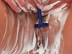 Pussy shaving in the shower - ANT Studio