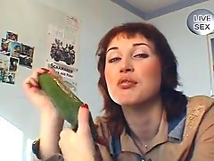 She was picking up a cucumber - Sascha Production