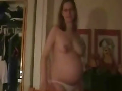 Pregnant Wife Posing