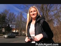 PublicAgent - Amazing boobs blonde blowjobs