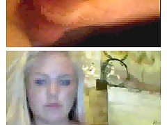 Omegle jerking blondie girls feet 