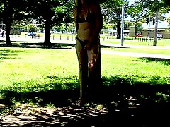 amateur pool, wife, flasher, outdoor, public