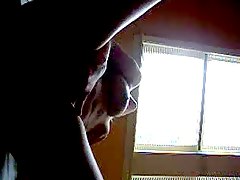 close-up masturbating, webcam