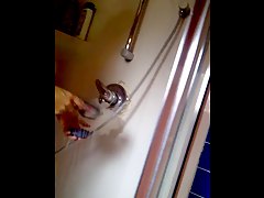 BBW Wife taking a shower