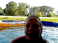 nude webcam, flasher, public, pool