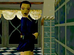 Lara Croft doesnt want to shower with you!