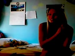 amateur, blond, cammen, tiener