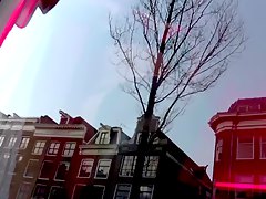 Dirty guys visit a whore in Amsterdam 