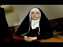 A hungy nun