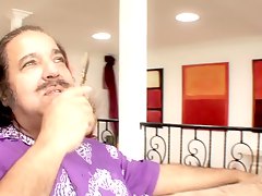 Ron Jeremy loves to fuck this sexy young d