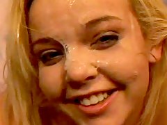 Blonde trys out for gag factor 