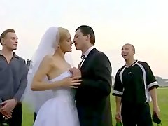 Bride public fuck after weddin