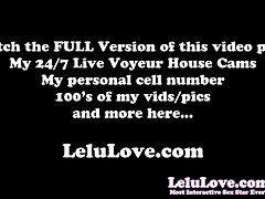 Lelu Love-Cum Eating Masturbation Instruct