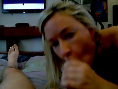 blonde paige sucking cock and talking dirty 