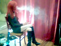 Redhead CD Smoking