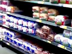 sweet ass in supermarket