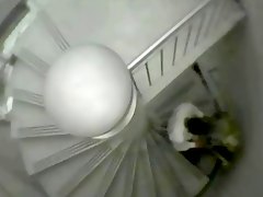 fuck on stairs amateur 