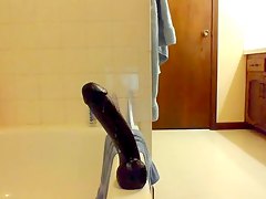 Dildo ass to mouth with cumshot 