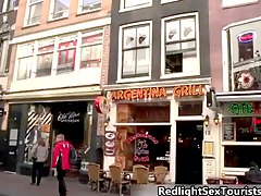 American guy comes to Amsterdam to fuck 