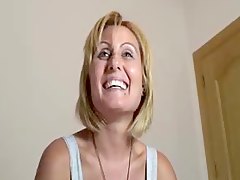 Tasty mature gets facial from 