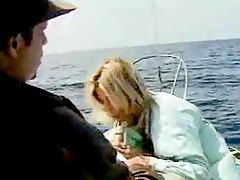 beach boat, sucking, outdoor, dick, blonde, babe, blowjob