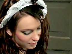 French maid fucked is super hot and fucking 