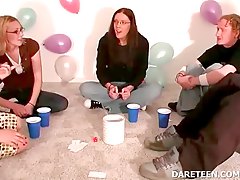 Truth or dare sexgames with college girls