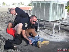Cock sucking male police gay Apprehended Breaking and 
