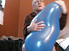 Big Balloon Hump Pop Jack and Cum - - - Balloonbanger 