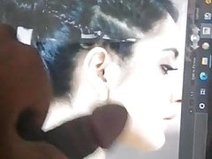 Cum on Raashi Khanna with Face Fuck Two 