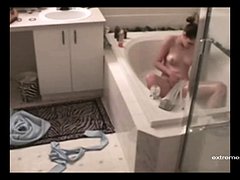 spying my sisters bath masturbation