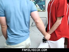 FamilyDick - Pervy Coach Teams Up With Stepdad