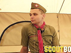 ScoutBoys - Young twinks caught by older man then 