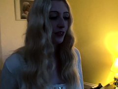 PASCALSSUBSLUTS - Hottie Jessica Jensen eats maledom 