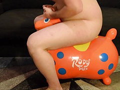 Extra long 10 minute nude inflatable Rody riding