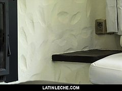 LatinLeche - Cute Boy Gets His Asshole Plowed By Three 