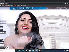 webcam, gros seins